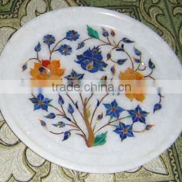 High Quality Marble Inlay Plate