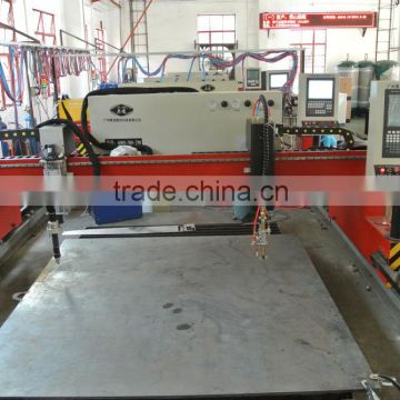 CNC gantry plasma cutter / ganry type flame and plasma cutting machinery for sale