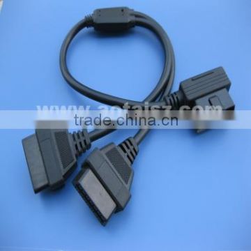 auto test cable obd splitter cable for car diagnostic
