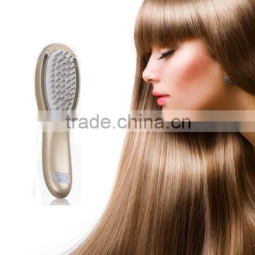 CE,RoHS marked hair combs Electric hair growth comb with massage led phototherapy