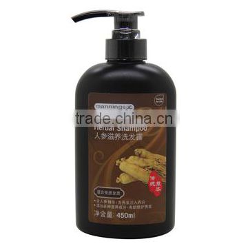 hight quality!!Ginseng nourishing shampoo hair protein hair shampoo brands 450ml