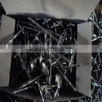 2015 hot sale twist shank roofing nails with umbrella ISO9001 factory