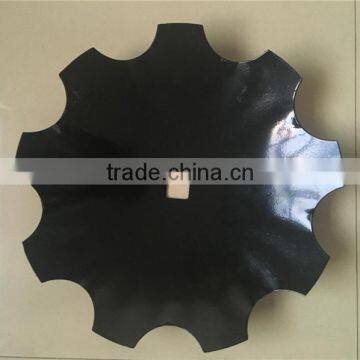 China new 24"*6 notched disc blade with high quality