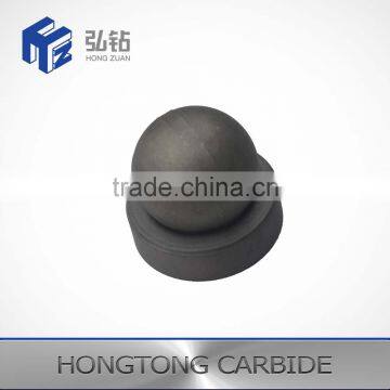 Tungsten carbide valve and seat for oil mining