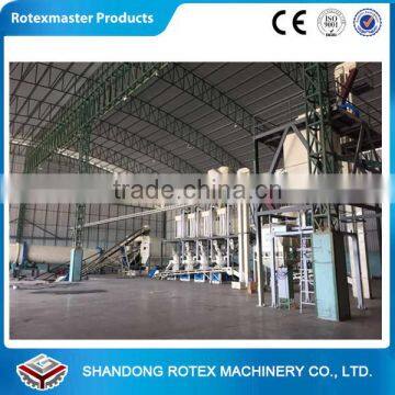 5T/H Capacity Biomass Wood Pellet Production Line CE Thailand / Malaysia