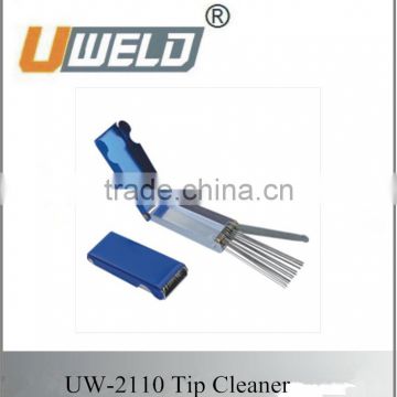 Useful aluminum blue tip cleaner