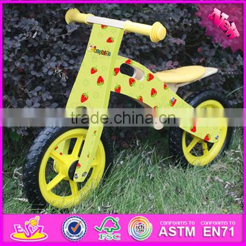 2016 new design wooden kid bicycle for 3 years old children W16C145