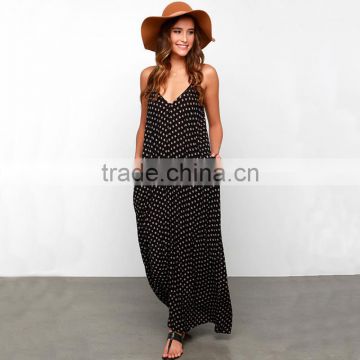2016 hot sale black slip dresses