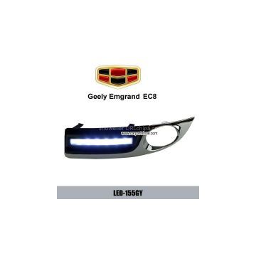 Geely Emgrand EC8 DRL LED Daytime Running Lights Car headlight parts Fog lamp cover