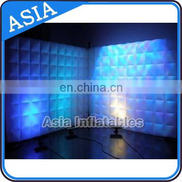High Quality Inflatable Lighting Wall for Photography, Inflatable Office Wall, Inflatable Exhibition Partition Walls