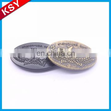 Fashionable Volume Produce Sewing Labels Metal Clothing Patch China Factory