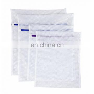 low price wholesale mesh laundry bag with zipper