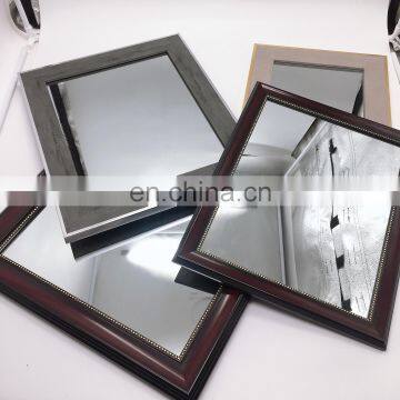 Simple household decorative plastic wooden mirror frame