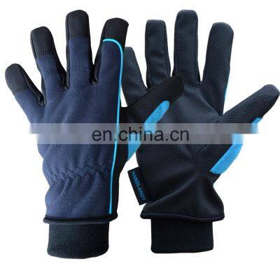 HANDLANDY leather ski gloves winter hand working gloves for women,safety hand gloves winter