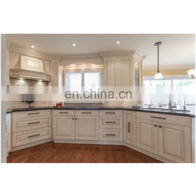 China White Door Shaker Kitchen Living Room Cabinets Kitchen Furniture Cabinets Set Manufacturers