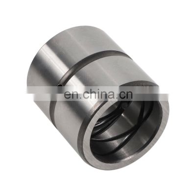 Tehco High Precision Thickness Smooth Hardened Auto Steel Metal Sleeve Bushing Made of C45 or 40Cr with Different Oil Grooves.