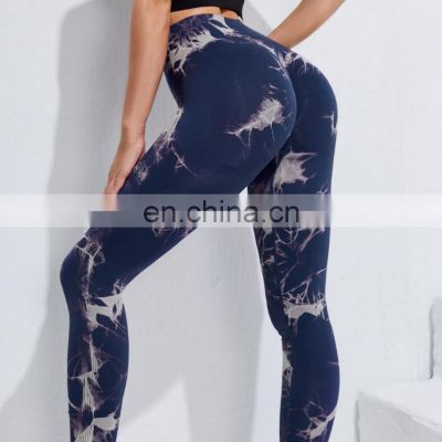 Yoga Wear Gym Fitness High Waisted Workout Leggings with Pocket Short Sport Pants Women