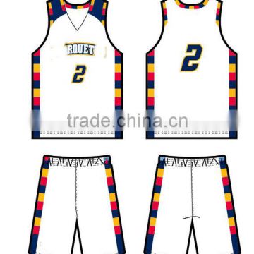 Boy's sublimated basketball top with short
