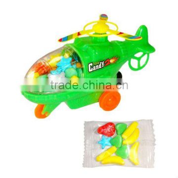 Cartoon Helicopter Toy Candy