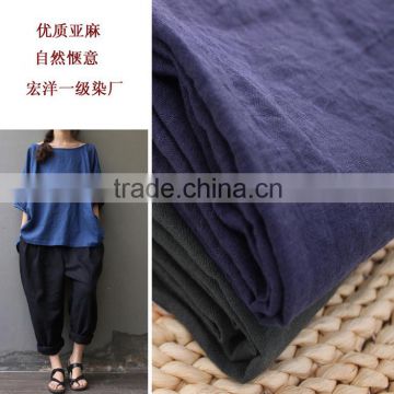 100% pure linen yarn-dyed fabrics