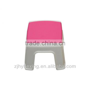 Square portable stool mutil-colour plastic stool