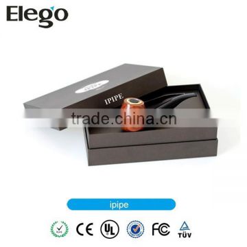 Elego wholesale airflow adjustable wood e-cig Authentic iSmoka iPipe Kit