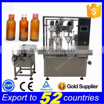 Pharmaceutical industry used powder filling capping machine,dry powder filling machine