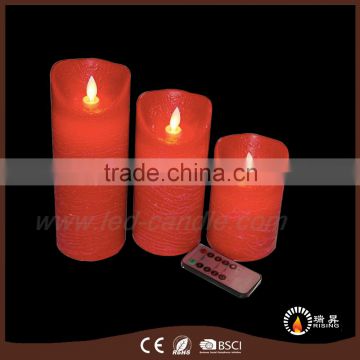 Dancing flame candles