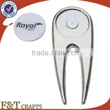 bulk cheap custom personalized metal golf divot tool supplier