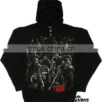 Zombies printed stylish casual hoodies for men