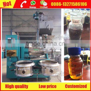International quality flax seed cold oil press machine with low investment