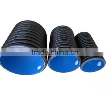 Undergroud buried hdpe double wall corrugated pipe hdpe pipe for drianage