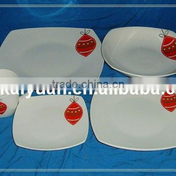 20pcs square dinnerware/fine porcelain dinner set(110-090)