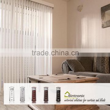 Bintronic Taiwan Built In Receiver Motorized Vertical Blinds And Vertical Blinds Components Motor