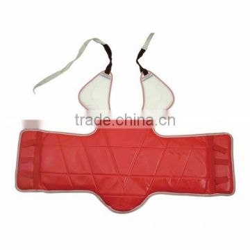 Red Cream Color Chest Guards