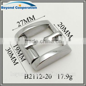 20mm shiny silver tiny type good polished roller bag connection buckle                        
                                                Quality Choice