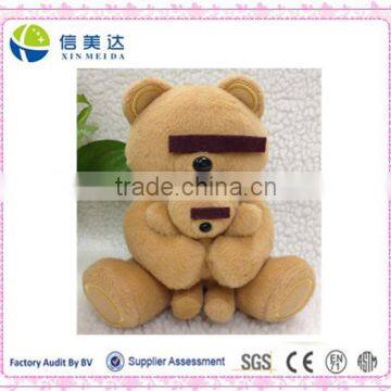 Plush Creative bad taste Teddy Bear with Custom logo