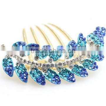 Wedding hair comb accessory made in China