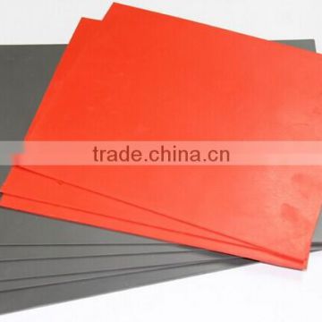 Natural A4 size laser rubber sheets for self inking rubber stamps