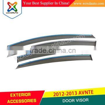 moulding-injection Avante tawny side door visor