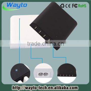 China made 5 ports best smart usb charger for Samsung