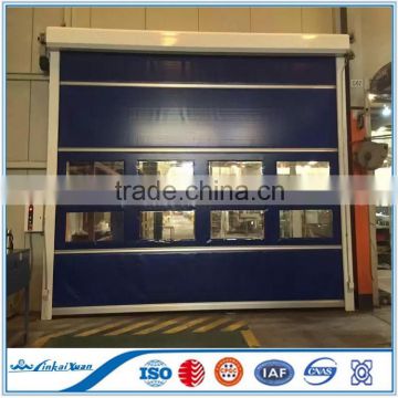 Wuxi manufacture Industrial Pvc Fabric High Speed Roller Shutter Door
