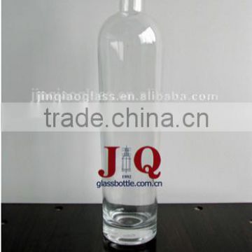 750ml high quality clear glass wine bottle
