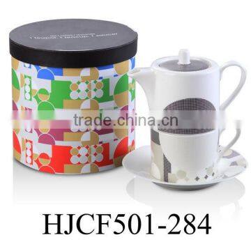 HJCF501-284 Ceramic teapot set