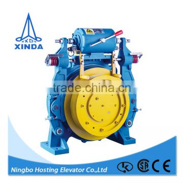 0.63,1,1.6,1.75m/s traction motor for elevator