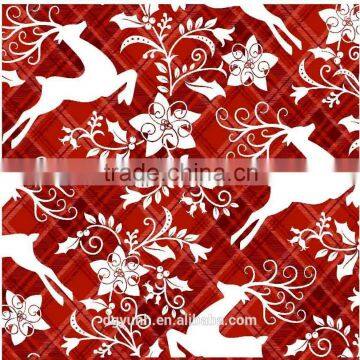 2015 Newest snow pattern design tablecloth