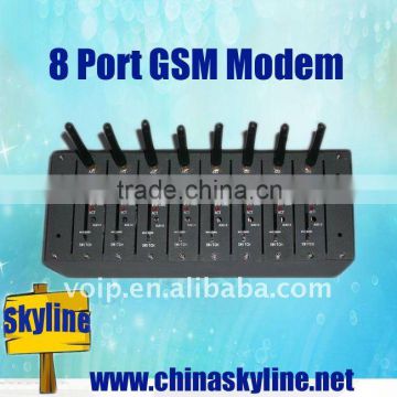 8 Channel GSM Modem/Bulk SMS platform/Cluster sending SMS