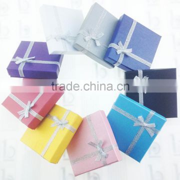 New colorful customized paper jewelry box for bracelet