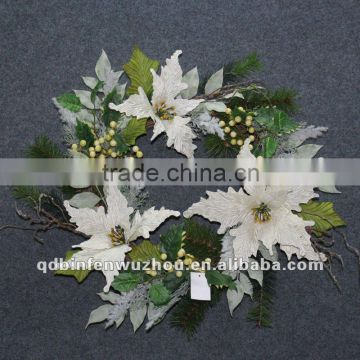 New Dried Artificial Christmas Wreaths for Decoration