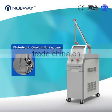 Stationary Clinic Use Q Switched Korean Tri Beam Tattoo Laser Nd Yag Laser